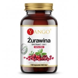 Yango Żurawina 50% PAC - ekstrakt 150:1  60 kaps