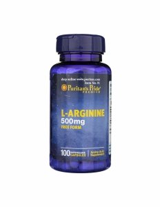 Puritan's Pride L-Arginina 500mg 100caps 