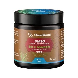 Żel DMSO 90% z Aloesem - 120 ml 