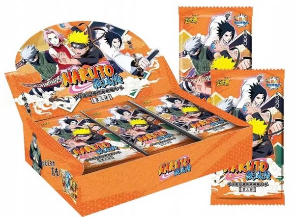 Karty Naruto Kayou Booster Box T1W3 - 36 boosterów