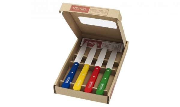 Zestaw noży kuchennych do warzyw Opinel Pop Box No 112
