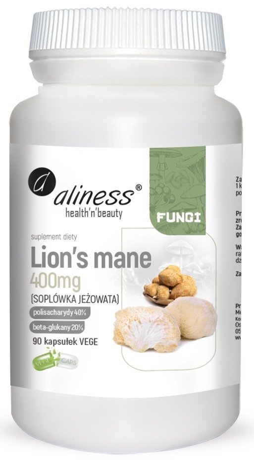 Medicaline Aliness Lion's Mane ekstr40/20 400 mg