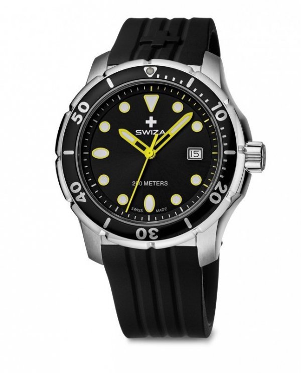 Zegarek Swiza Tetis Gent, Sst, black, black WAT.0461.1004