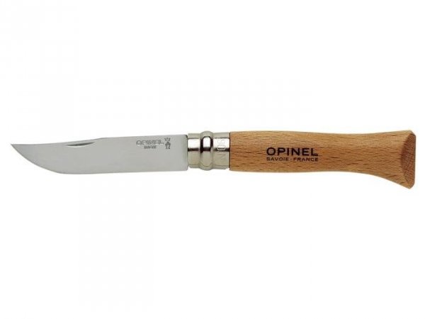 Nóż Składany Opinel Inox Natural 06 blister