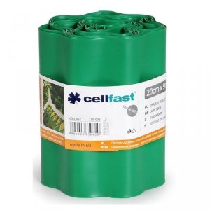 Obrzeże Trawnikowe Faliste Cellfast 20cm 9m Zielone