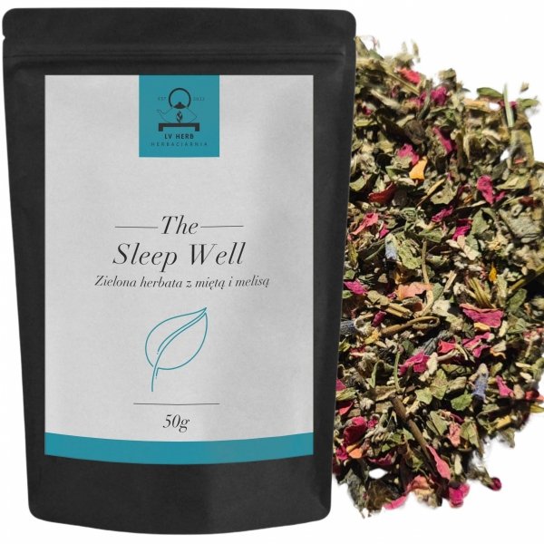 Zielona Herbata Aromatyzowana - Sleep Well - Herbata Liściasta