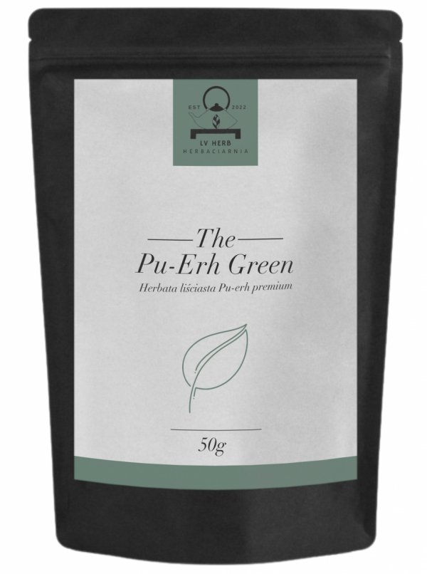 Czerwona herbata Pu-Erh klasyczna 50g - Herbata Liściasta Pu-Erh Green