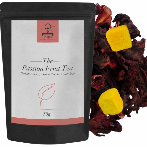Herbata aromatyzowana - Passion Fruit Hibiskus z Marakują