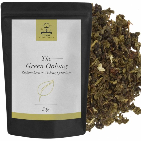 Jaśminowa Herbata Oolong - Green Oolong - Herbata Liściasta