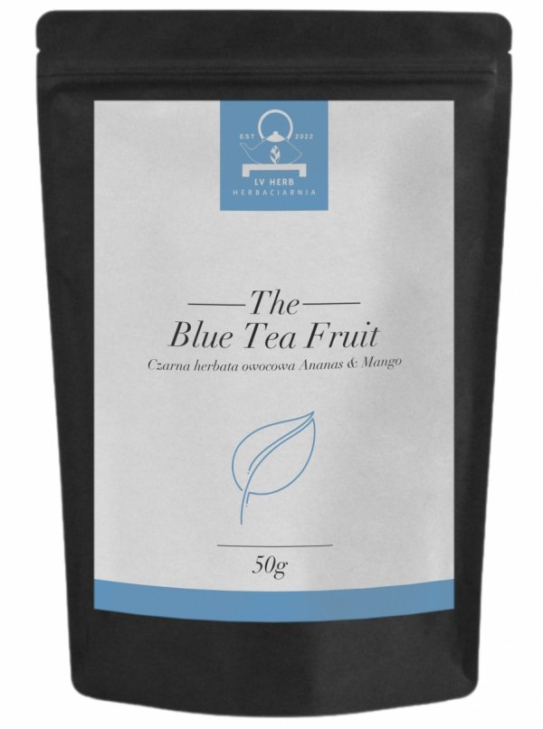 Czarna herbata owocowa z mango i ananasem 50g - Herbata Liściasta &quot;Blue Tea Fruit&quot;