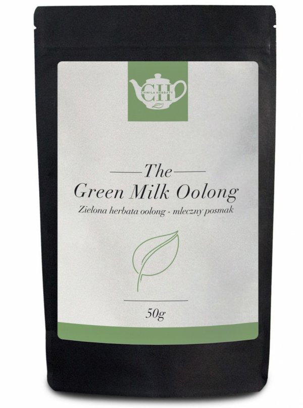 Zielona herbata oolong z mlecznym aromatem 50g - Mleczny Oolong
