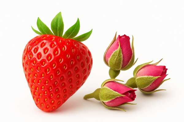 Owocowa herbata Hibiskus z truskawką i różą 50g - Truskawkowa Rozkosz