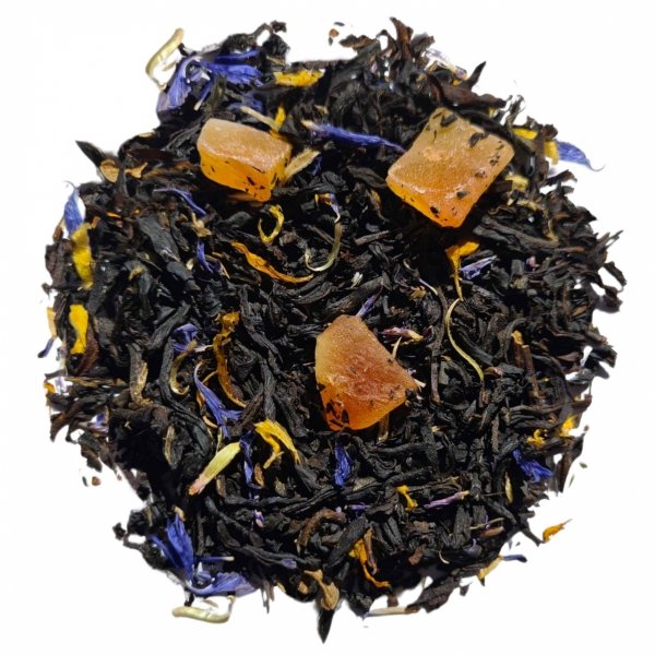 Czarna herbata owocowa z mango i ananasem 50g - Herbata Liściasta &quot;Blue Tea Fruit&quot;