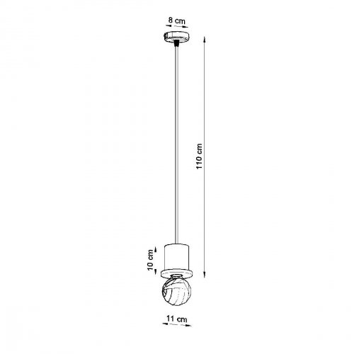 Lampa wisząca MILO
