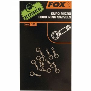 Krętliki Fox Edges Kuro Micro Hook Ring Swivels