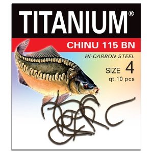 Haczyk Titanium CHINU 115BN (10 szt.), rozm. 4