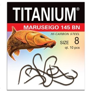 Haczyk Titanium MARUSEIGO 145BN (10 szt.), rozm. 8