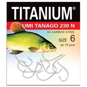 Haczyk Titanium UMI TANAGO 230N (10 szt.), rozm. 6