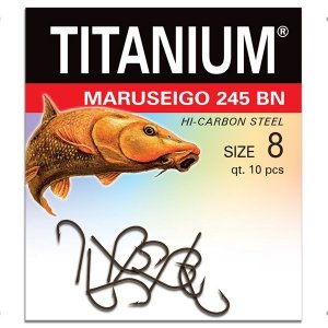 Haczyk Titanium MARUSEIGO 145BN (10 szt.), rozm. 8