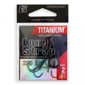 Haczyk Titanium Long Strap 290 (10 szt.), rozm. 4