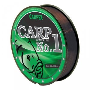 Żyłka Carpex Carp No. 1 0,30mm/300m, ciemobrązowa
