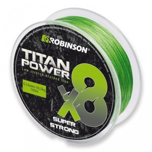 Plecionka Robinson Titan Power X8 150m 0,08