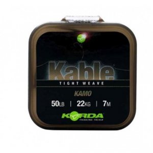 Korda Kable Tight Weave Leadcore 7M KAMO. KAB003