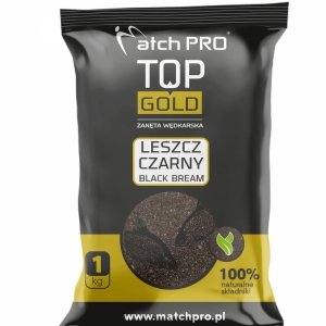 Zanęta MatchPro Top Gold Leszcz Czarny 1kg