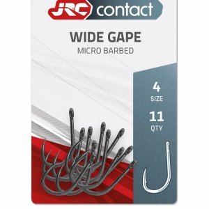 Haczyki JRC Contact Wide Gape Carp Hooks 6 (11szt.)
