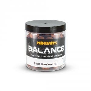 Kulki zbalansowane MikBaits BiG boilies Balance 250ml - BigB Brzoskwinia-Czarny Pieprz 24mm 