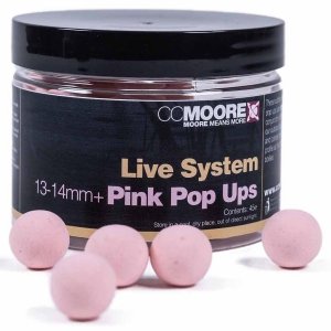 Kulki CC Moore Pop Ups Live System Pink 13-14mm