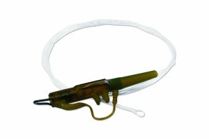 Przypon strzałowy z bezpiecznym klipsem Carp'R'Us - Snag Clip System - weed - 92cm - 50 lb (1szt.) CRU404650