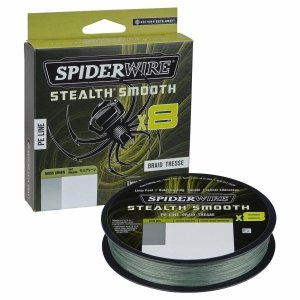 Plecionka Spiderwire Stealth Smooth 8 Moss Green 0,13mm 2000m