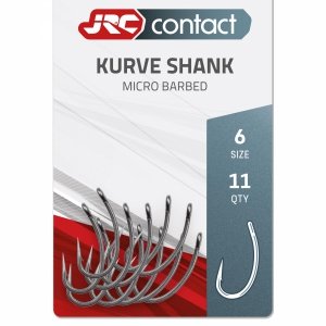 Haczyki JRC Contact Kurve Shank Carp Hooks 6 (11szt.)