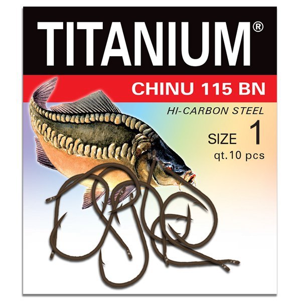 Haczyk Titanium CHINU 115BN (10 szt.), rozm. 1