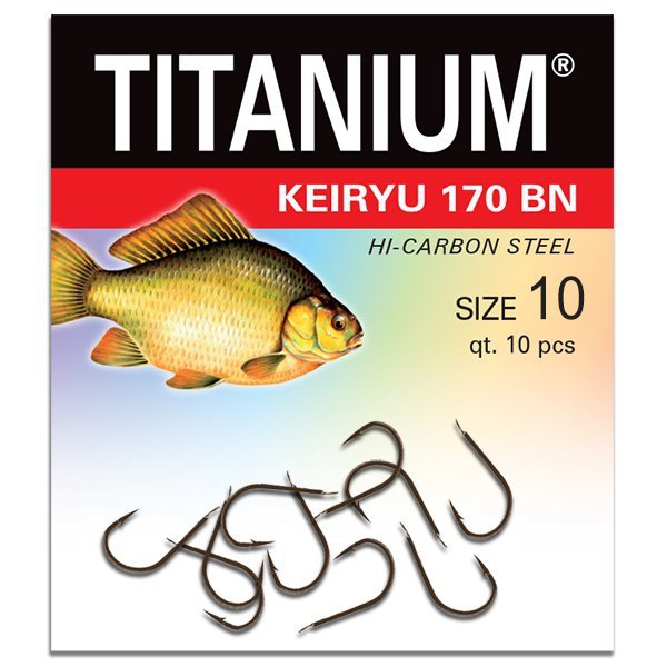 Haczyk Titanium KEIRYU 170BN (10 szt.), rozm. 10