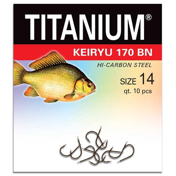 Haczyk Titanium KEIRYU 170BN (10 szt.), rozm. 14