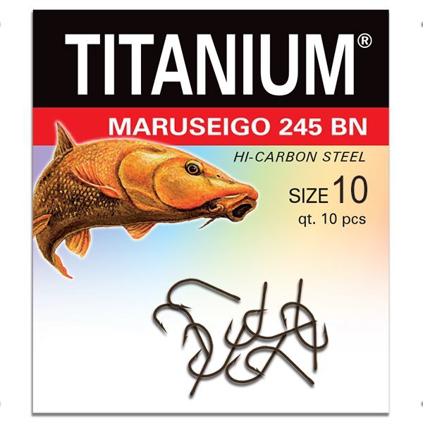 Haczyk Titanium MARUSEIGO 145BN (10 szt.), rozm. 10
