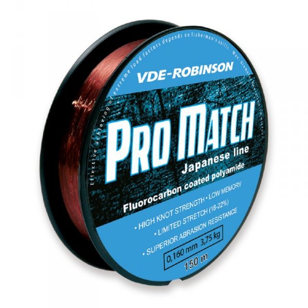 Żyłka VDE-Robinson Pro Match 0,220mm, 150m