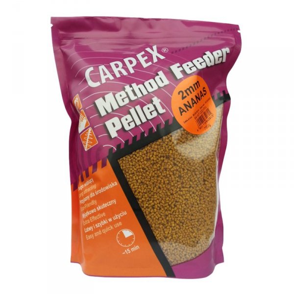 Carpex Method Feeder Pellet - Ananas, śr. 2mm, 0,75kg