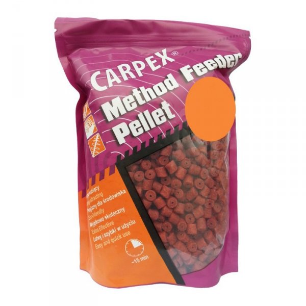 Carpex Method Feeder Pellet - Kukurydza, śr. 8mm, 0,75kg