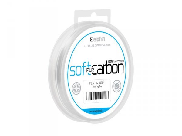 Delphin SOFT FLR CARBON - 100% fluorocarbon 0,218mm 3,69kg 50m