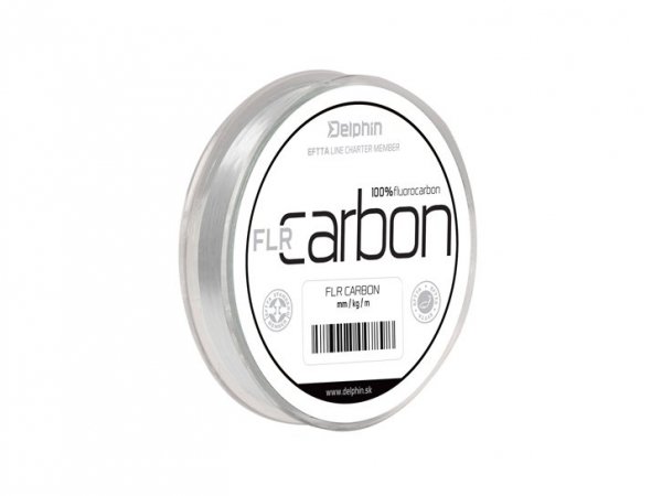 Delphin FLR CARBON - 100%  fluorocarbon 0,148mm 1,9kg 50m
