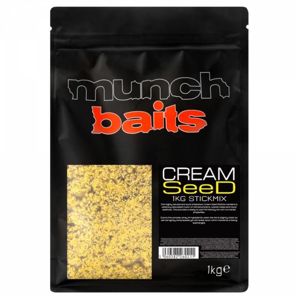 Stick Mix Munch Baits - Cream Seed 1kg