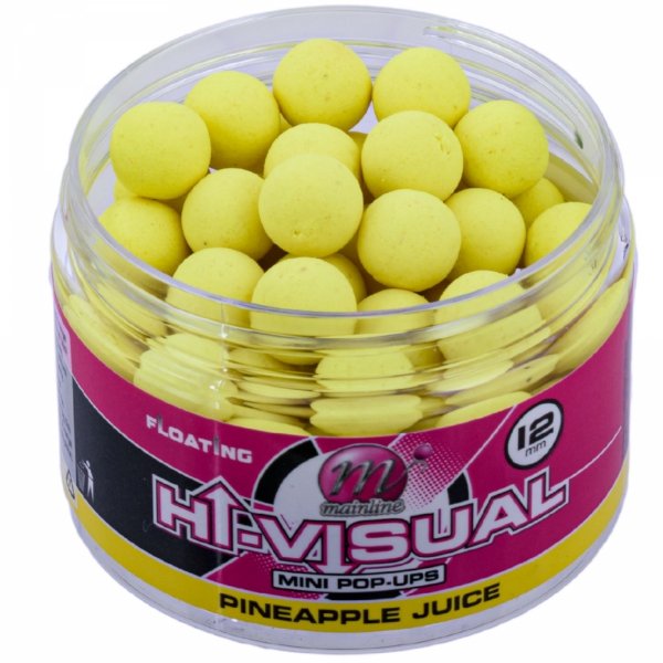 Kulki Mainline Hi-Visual Mini Pop-Ups Pineapple Juice 12mm