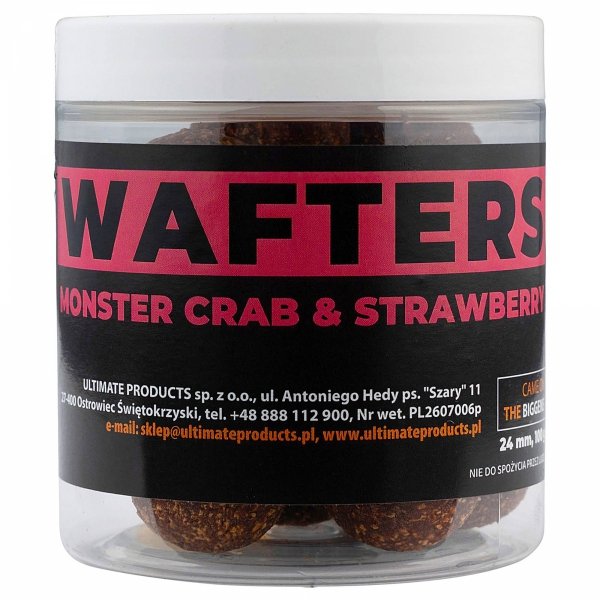 Kulki Ultimate Products Monster Crab &amp; Strawberry Wafters 24mm