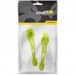 K1MERA Locklaces sznurówki (lime/czarny) - 70cm