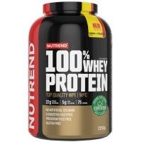 Nutrend 100% Whey Protein (banan + truskawka) - 2250g