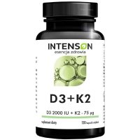 Intenson Witamina D3+K2 - 120 kaps.