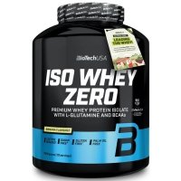 BioTech USA Iso Whey Zero izolat białka serwatkowego (banan) - 1,816kg 